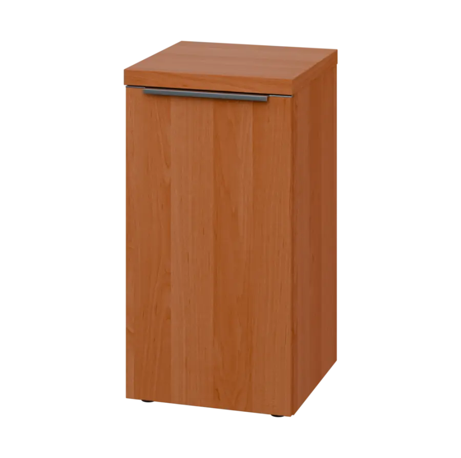 SIN 2 - 4D kancelářská skříň, 1-dveřová, levá, 770x400x400, olše jantar